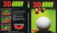 3D Pool ZX Spectrum US box art